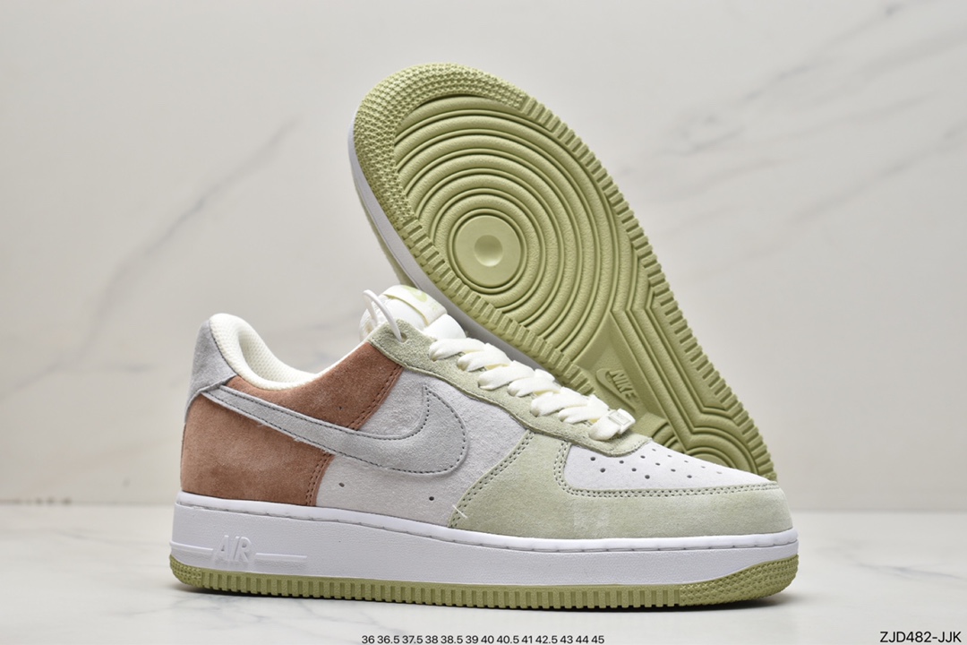 240 Air Force 1 Low 灰棕绿麂皮 DL5819-618