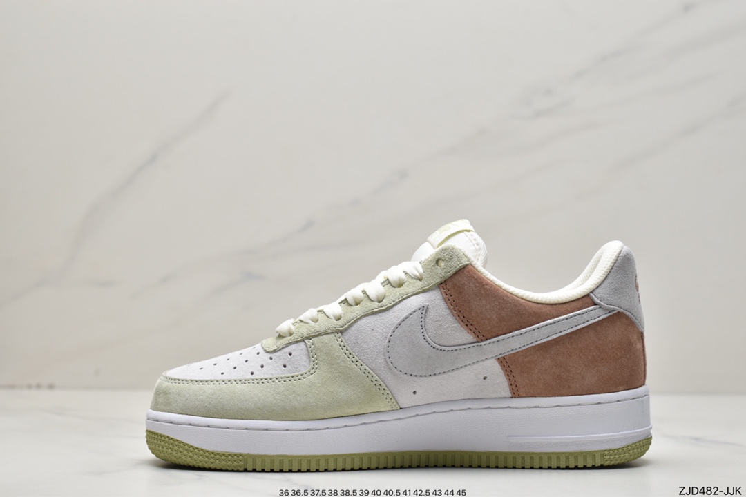 240 Air Force 1 Low 灰棕绿麂皮 DL5819-618