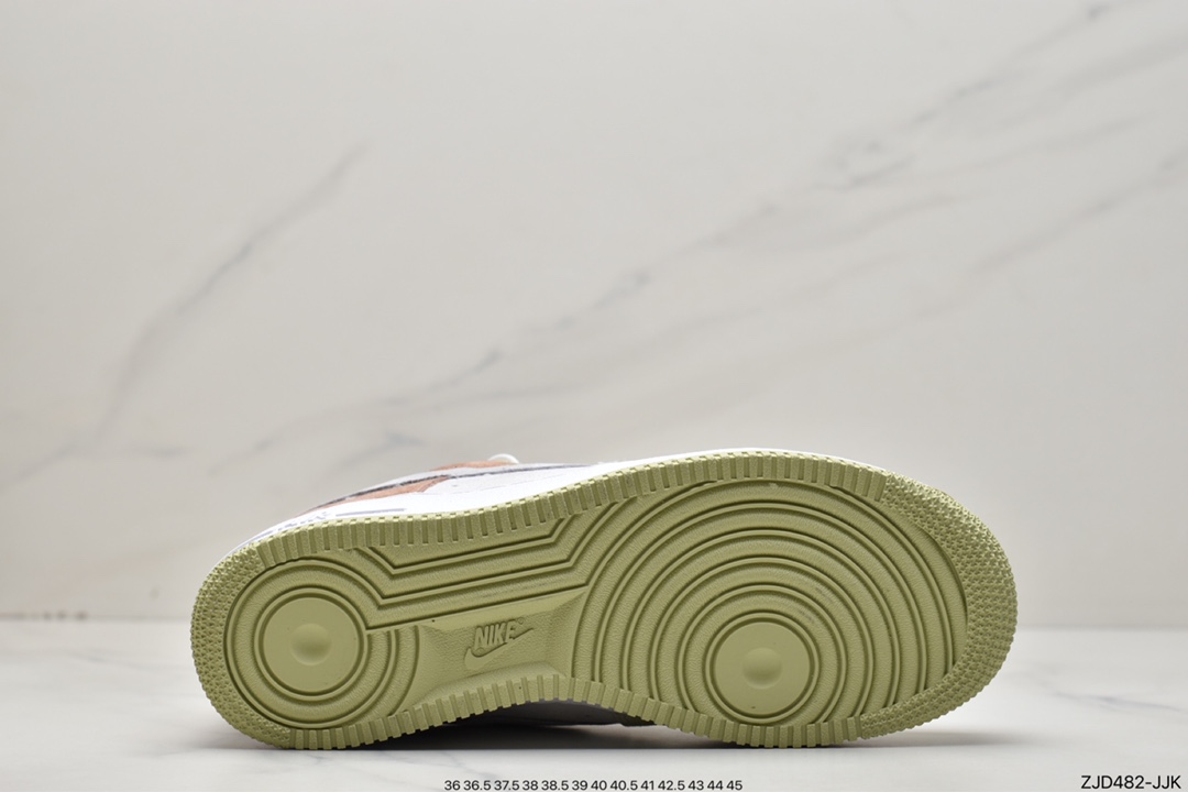 240 Air Force 1 Low 灰棕绿麂皮 DL5819-618