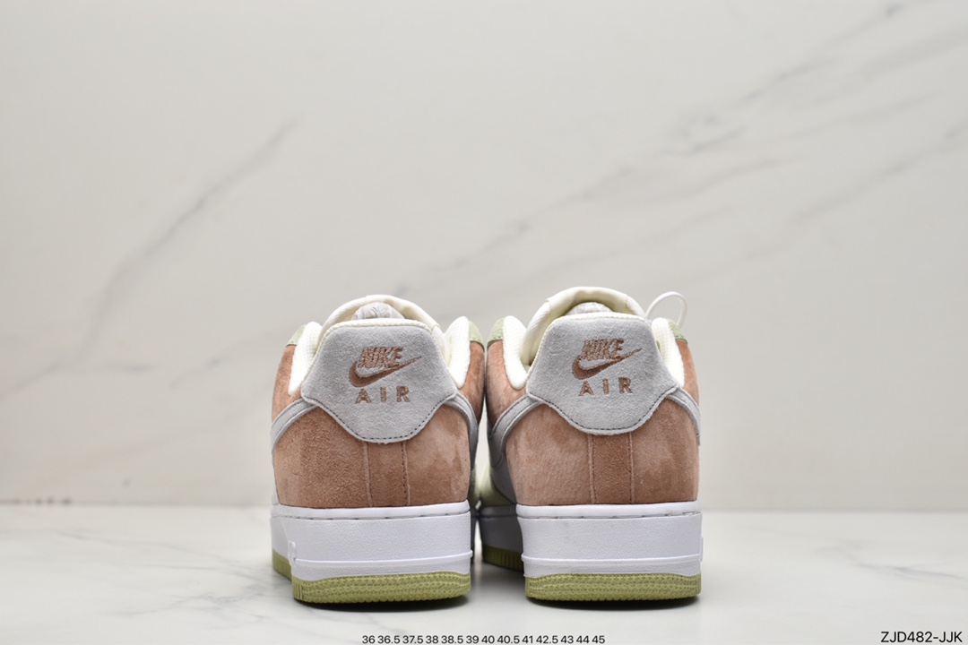 240 Air Force 1 Low 灰棕绿麂皮 DL5819-618