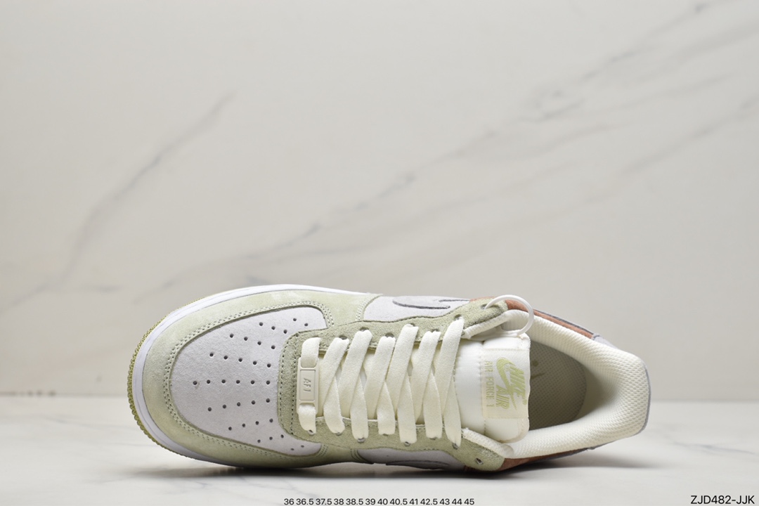 240 Air Force 1 Low 灰棕绿麂皮 DL5819-618