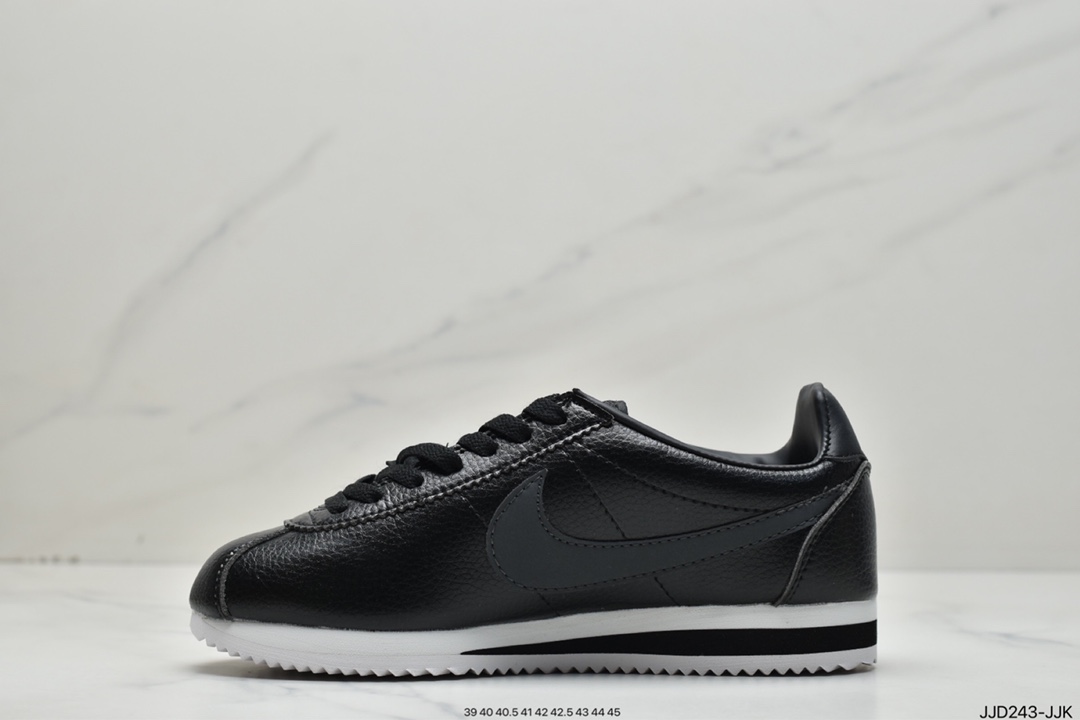 130 经典耐克Nike Classic Cortez Leather 阿甘复古初代皮革慢跑鞋749571-002