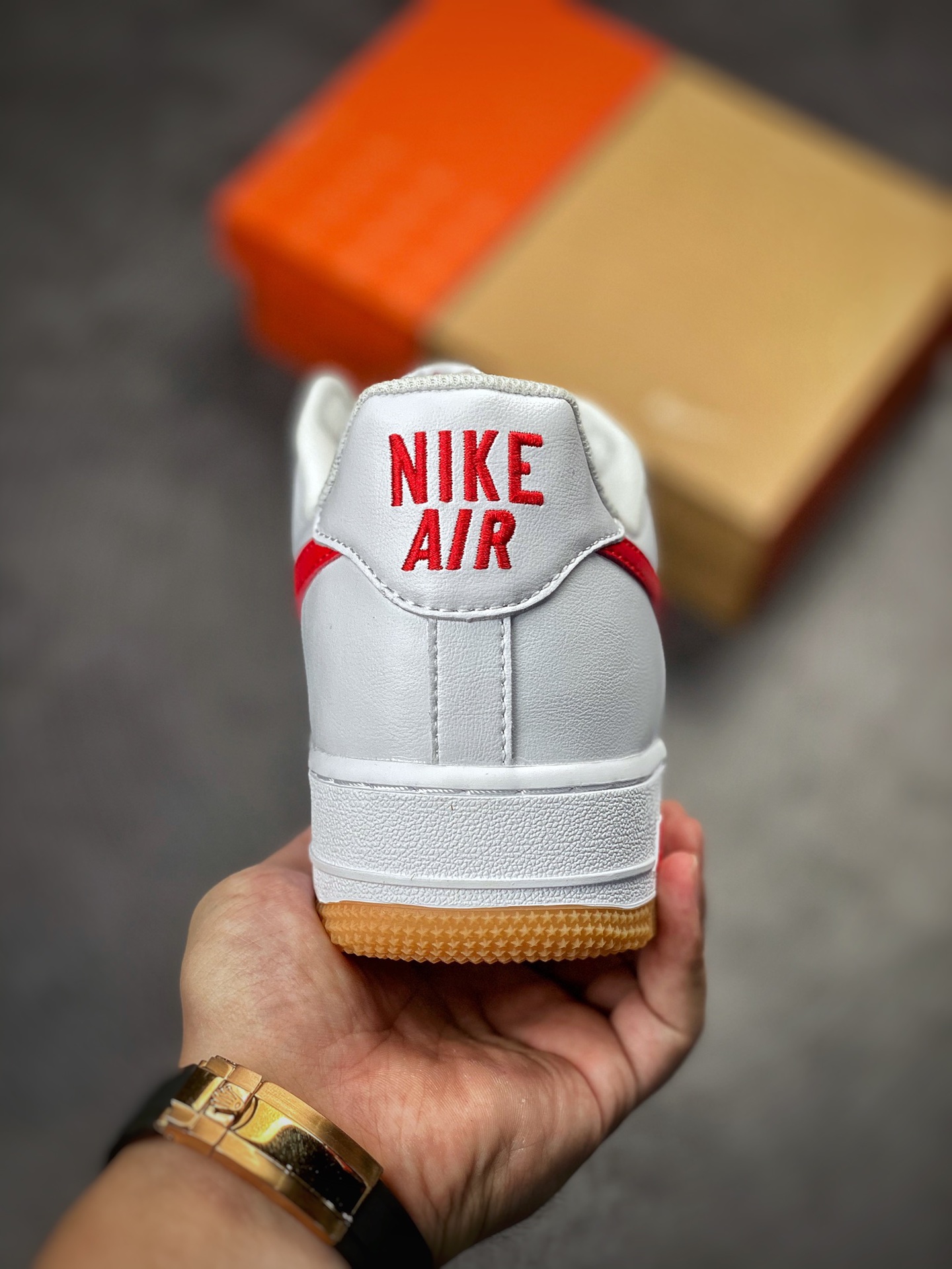 190 Nike Air Force 1 Low 07 40周年白红 DJ3911-102
