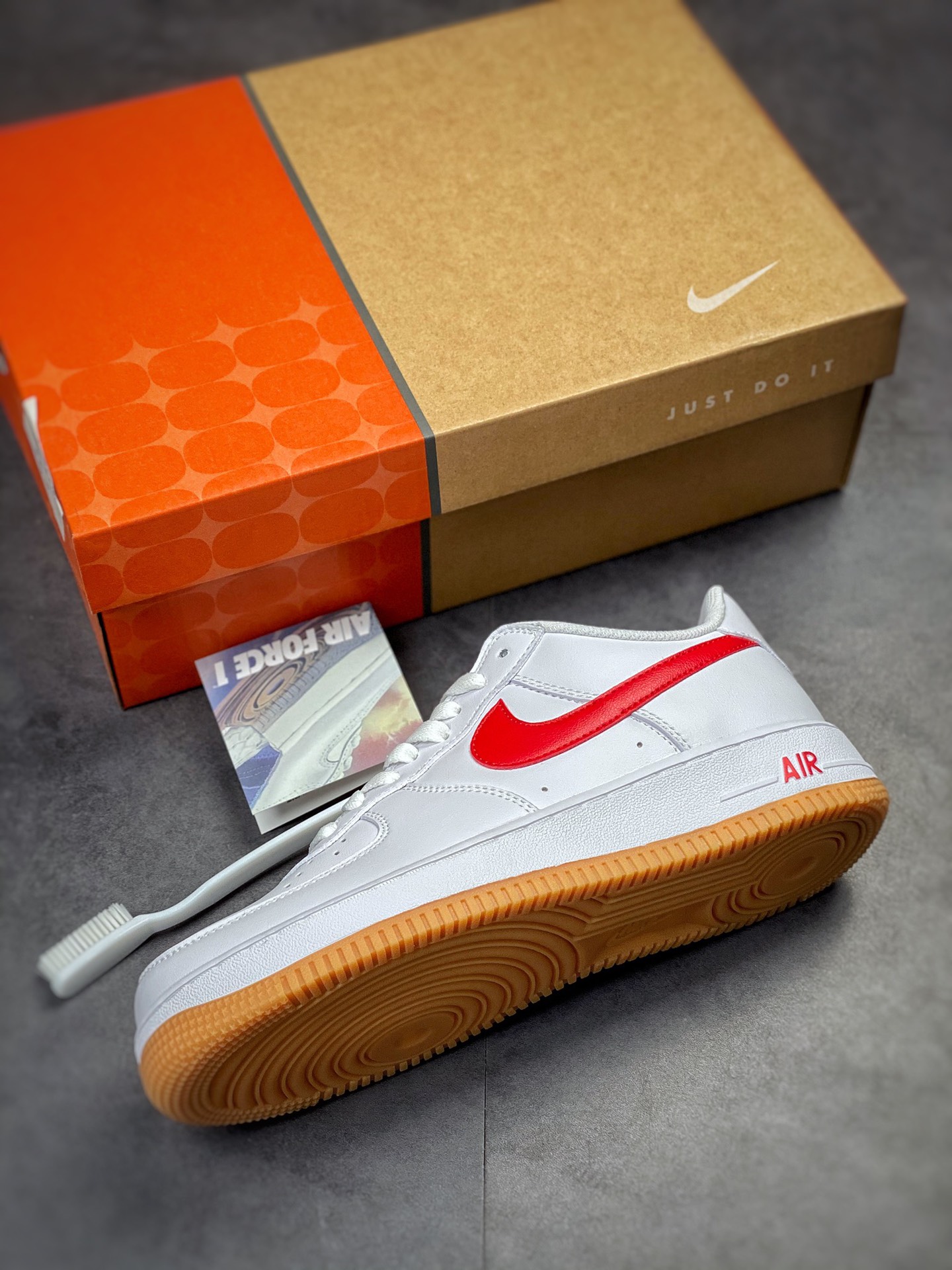 190 Nike Air Force 1 Low 07 40周年白红 DJ3911-102