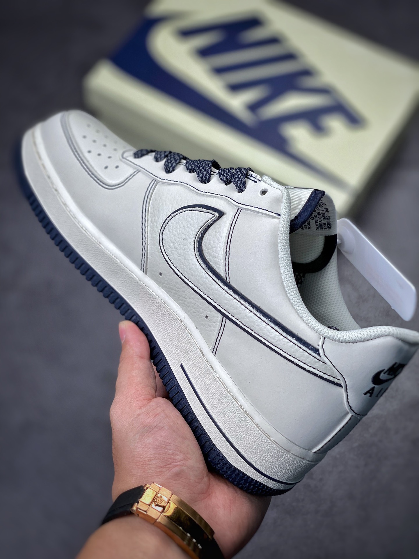 230 Nike Air Force 1 Low 07 Undefeated 米深蓝 UN3699-033
