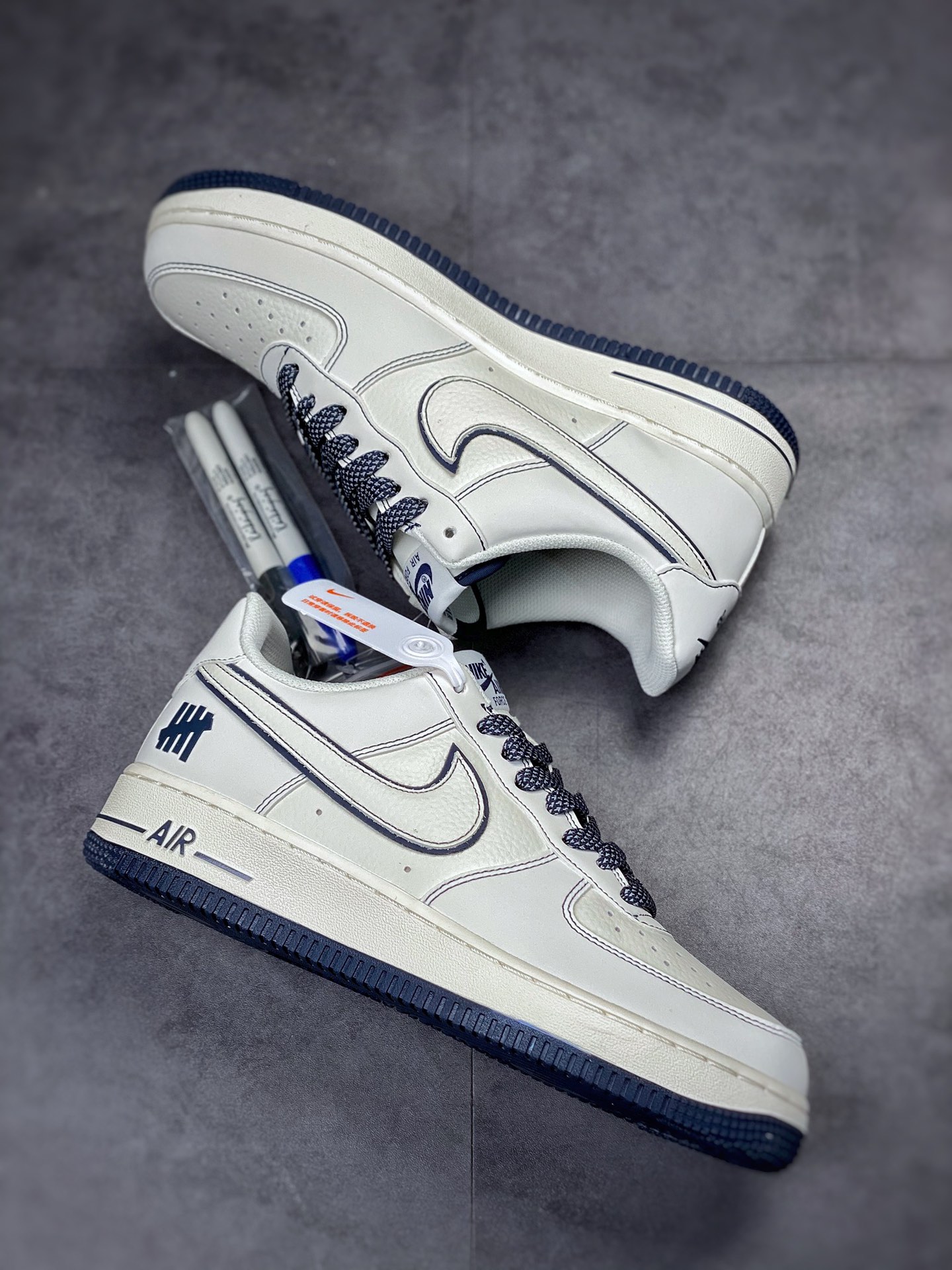 230 Nike Air Force 1 Low 07 Undefeated 米深蓝 UN3699-033