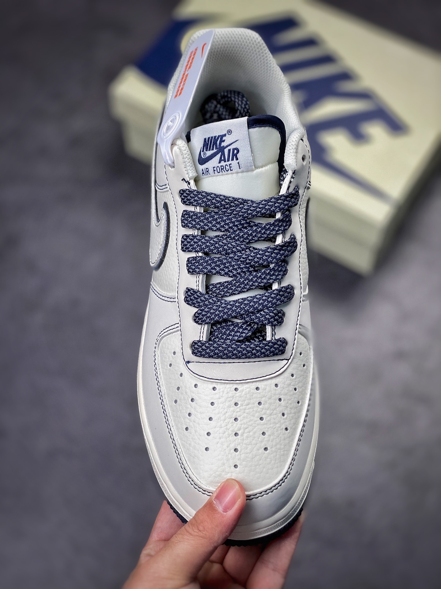 230 Nike Air Force 1 Low 07 Undefeated 米深蓝 UN3699-033