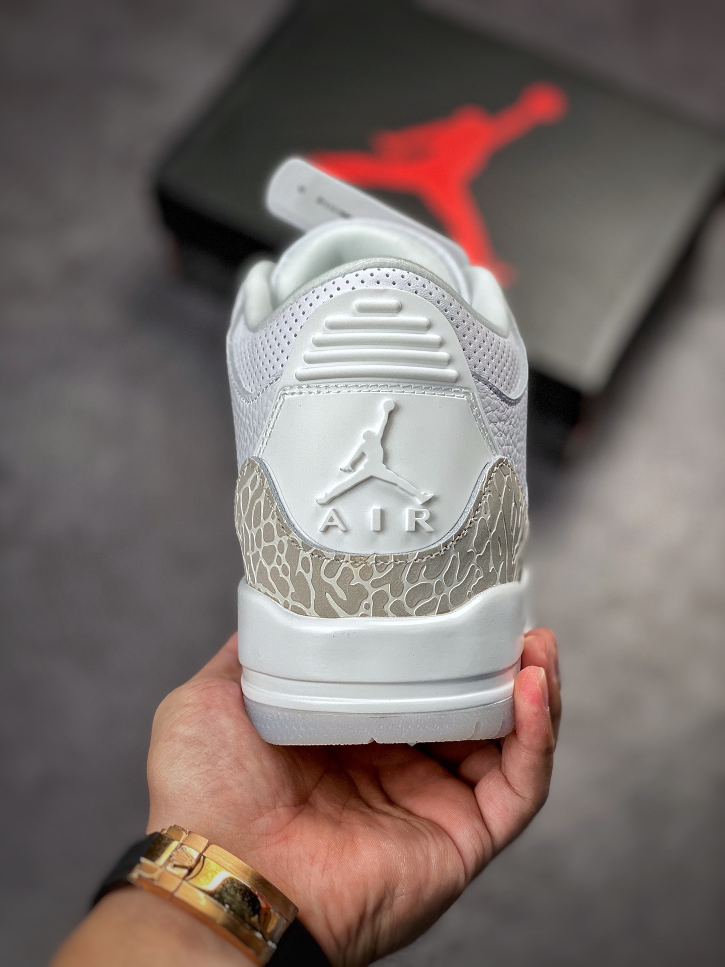 280 Air Jordan 3 Retro Pure White 白爆裂配色 136064-111