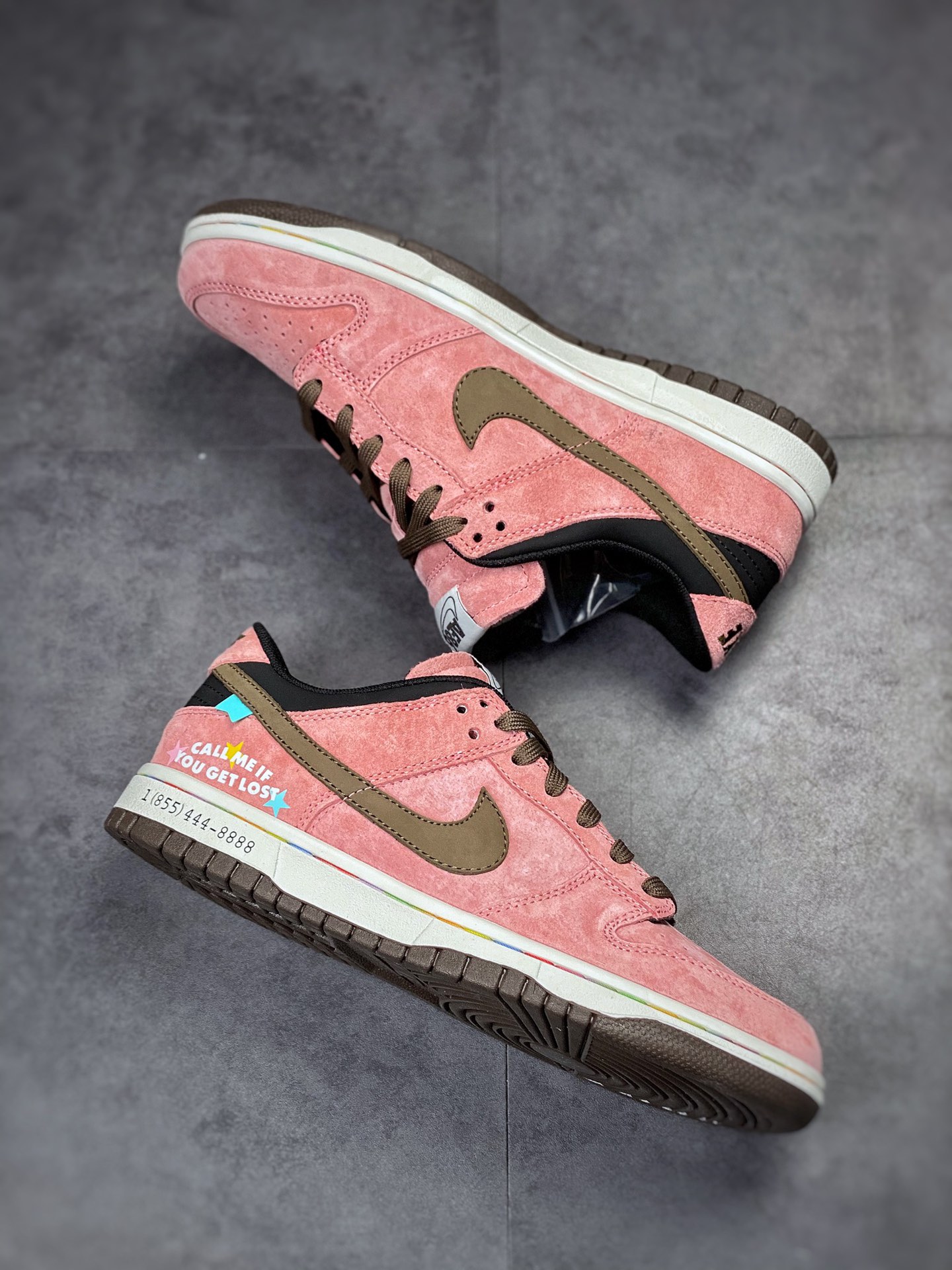 200 Nike Dunk Low AE86 Tyler 麂皮粉 DD1391-105