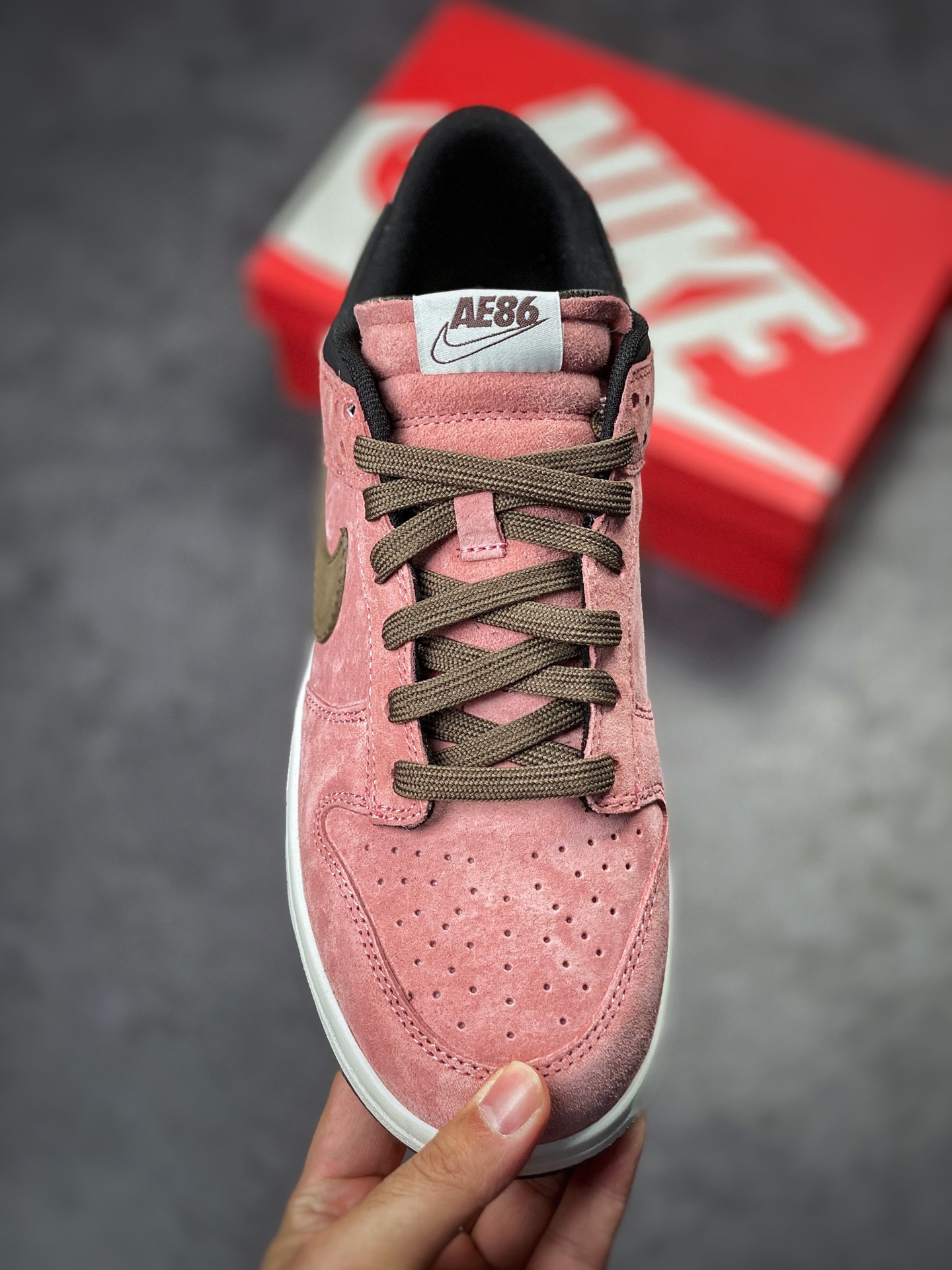 200 Nike Dunk Low AE86 Tyler 麂皮粉 DD1391-105