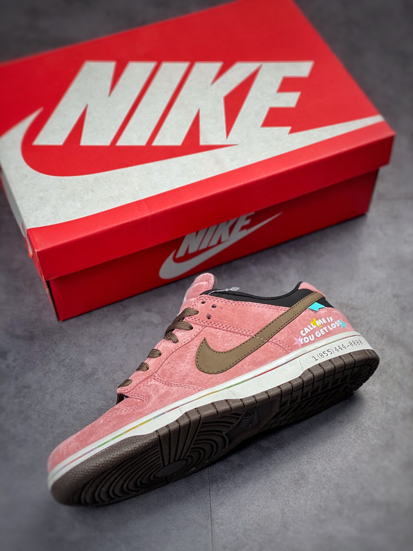 200 Nike Dunk Low AE86 Tyler 麂皮粉 DD1391-105
