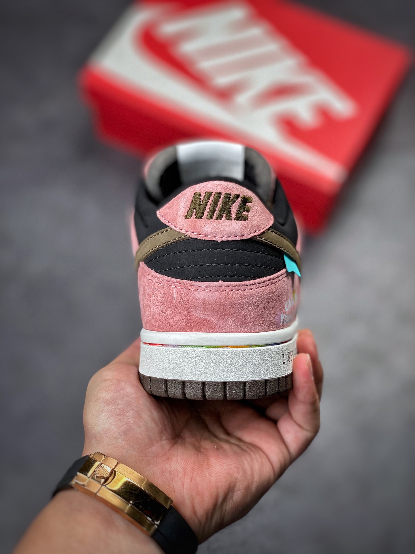 200 Nike Dunk Low AE86 Tyler 麂皮粉 DD1391-105