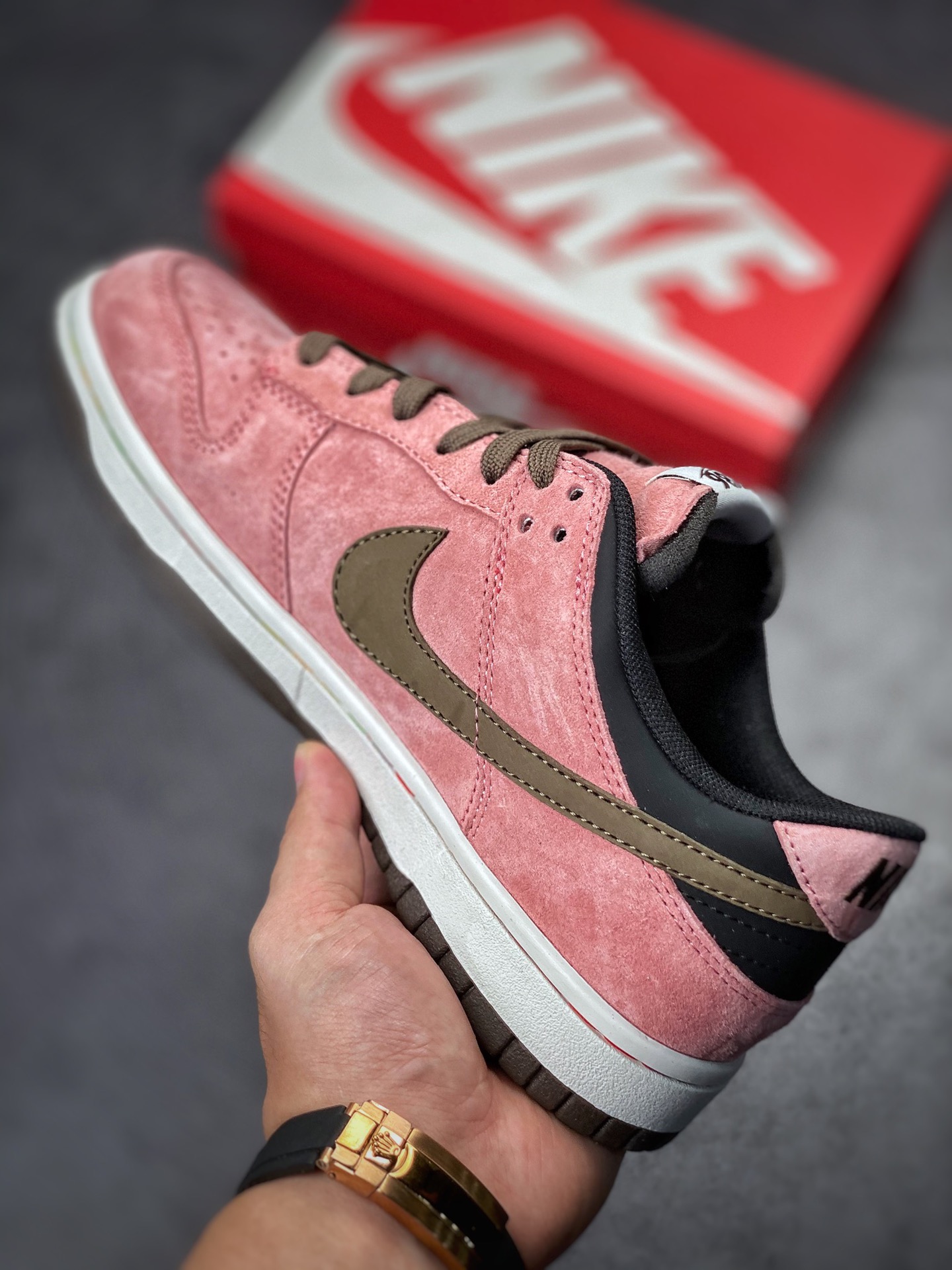 200 Nike Dunk Low AE86 Tyler 麂皮粉 DD1391-105