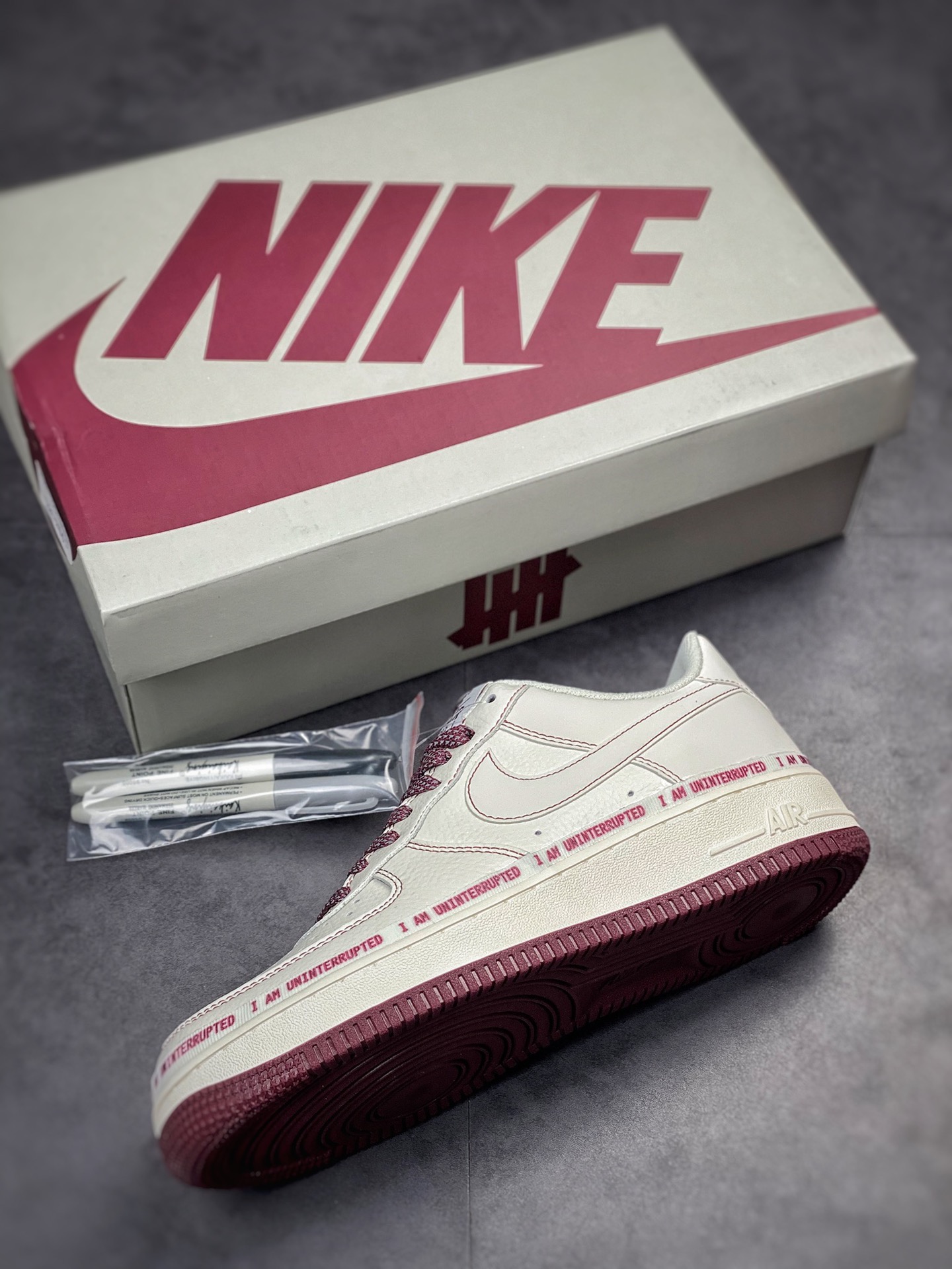 230 Nike Air Force 1 Low 07 Uninterrupted “酒红签名涂鸦”满天星 HL6959-887