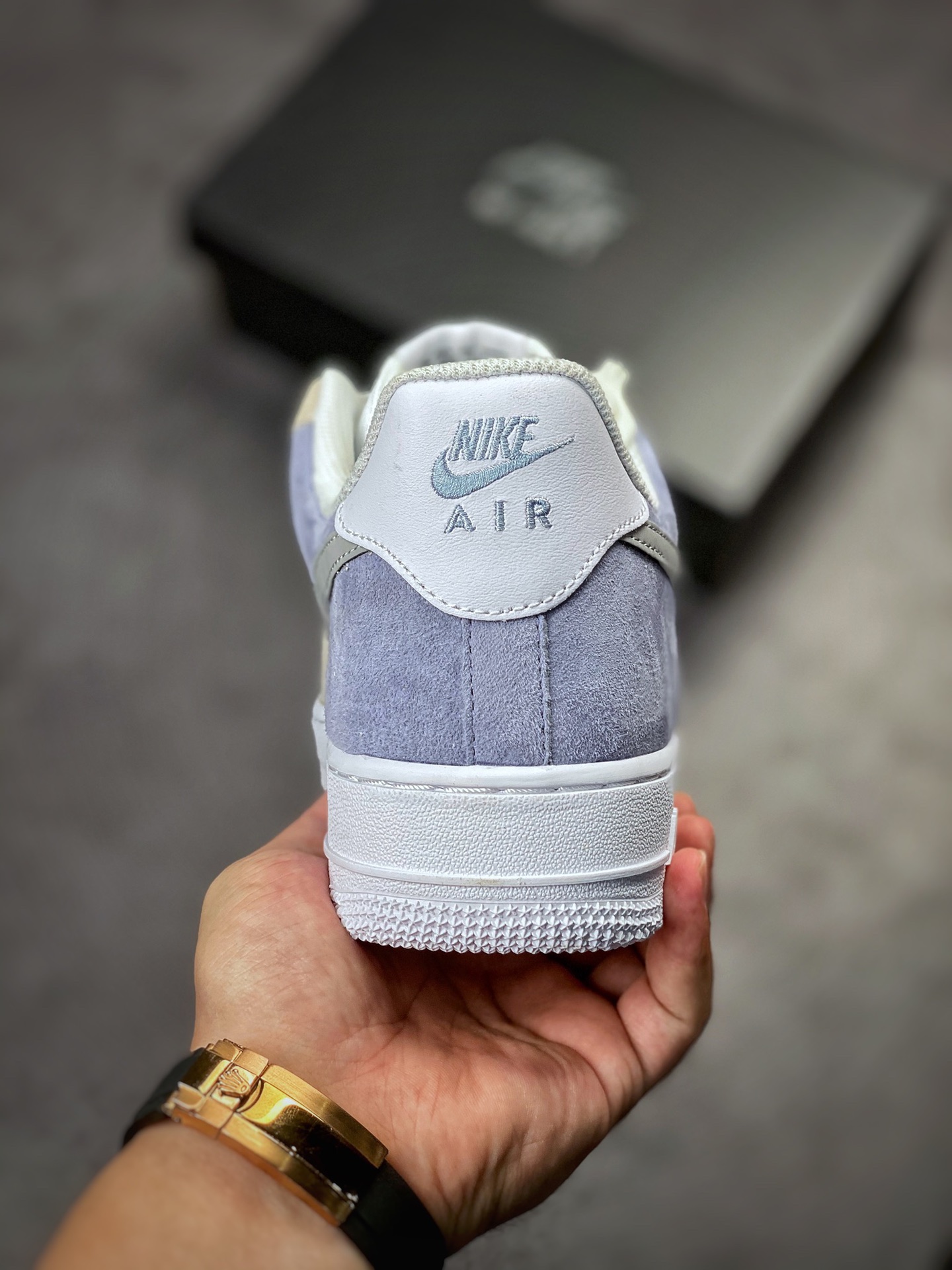 230 Nike Air Force 1 Low 07 白灰紫配色 LM2033-208