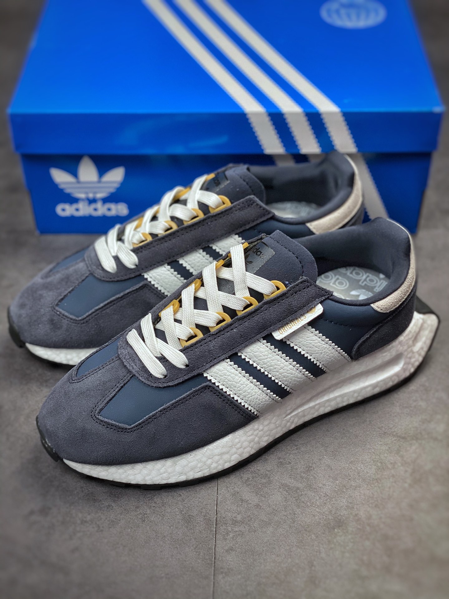 adidas Racing E5 Boost Prototype speed light retro series GY9920