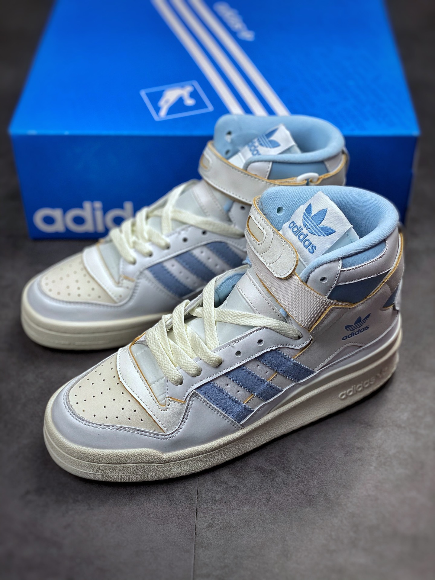 Overseas channel version original box original label Adidas Forum 84 HIGH clover high help GW5924