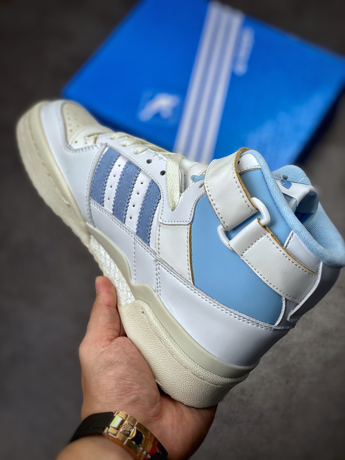 Overseas channel version original box original label Adidas Forum 84 HIGH clover high help GW5924