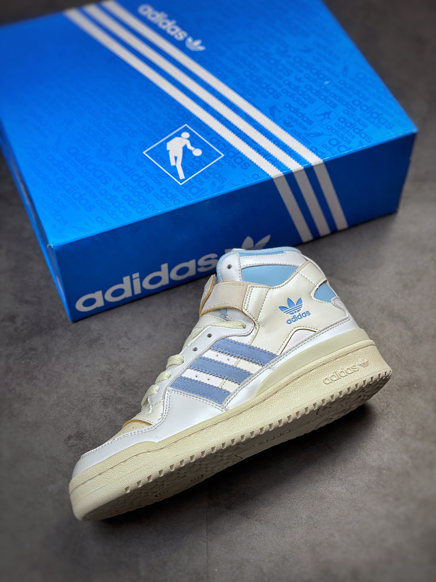 Overseas channel version original box original label Adidas Forum 84 HIGH clover high help GW5924