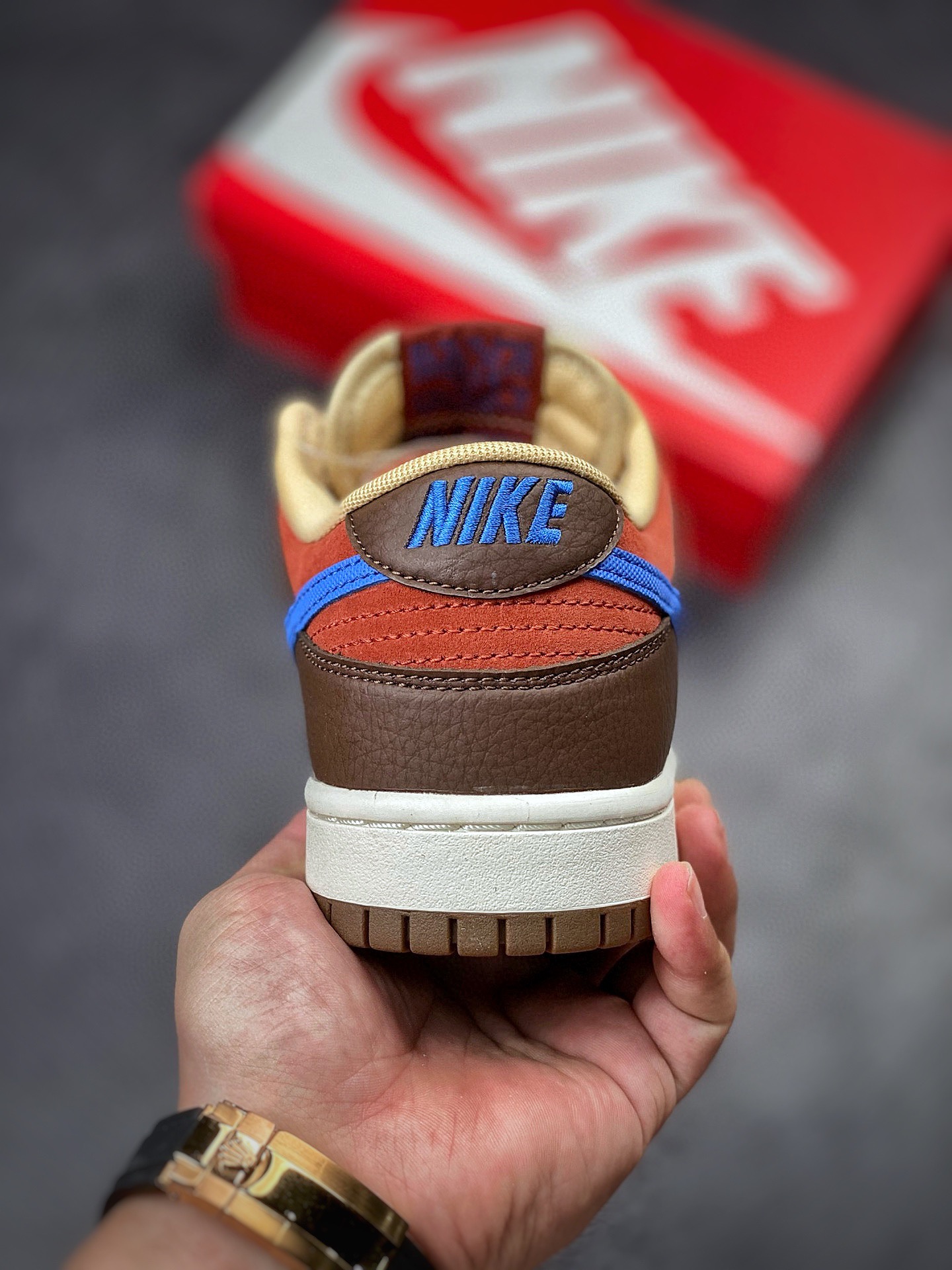 Nike SB Dunk Low ”Mars Stone” Coffee Brown Blue DR9704-200