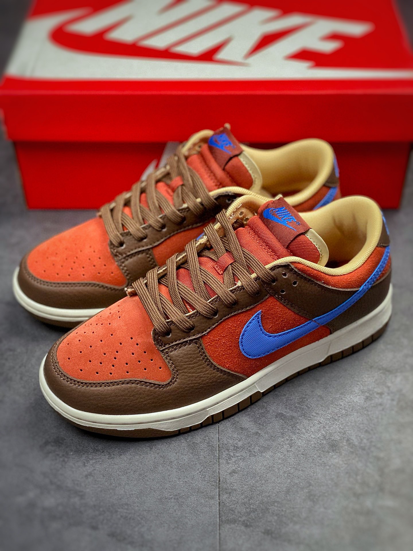 Nike SB Dunk Low ”Mars Stone” Coffee Brown Blue DR9704-200