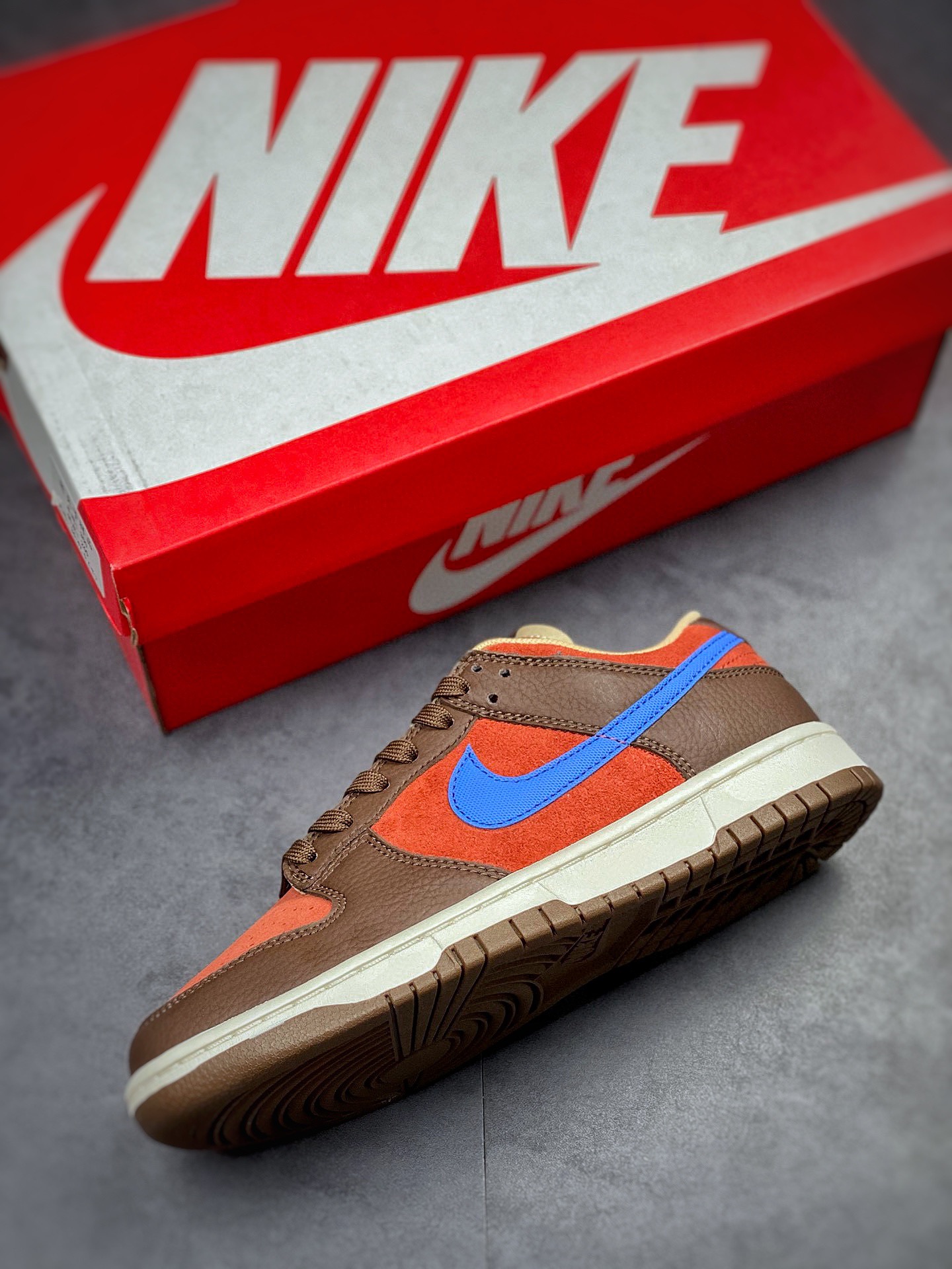 Nike SB Dunk Low ”Mars Stone” Coffee Brown Blue DR9704-200