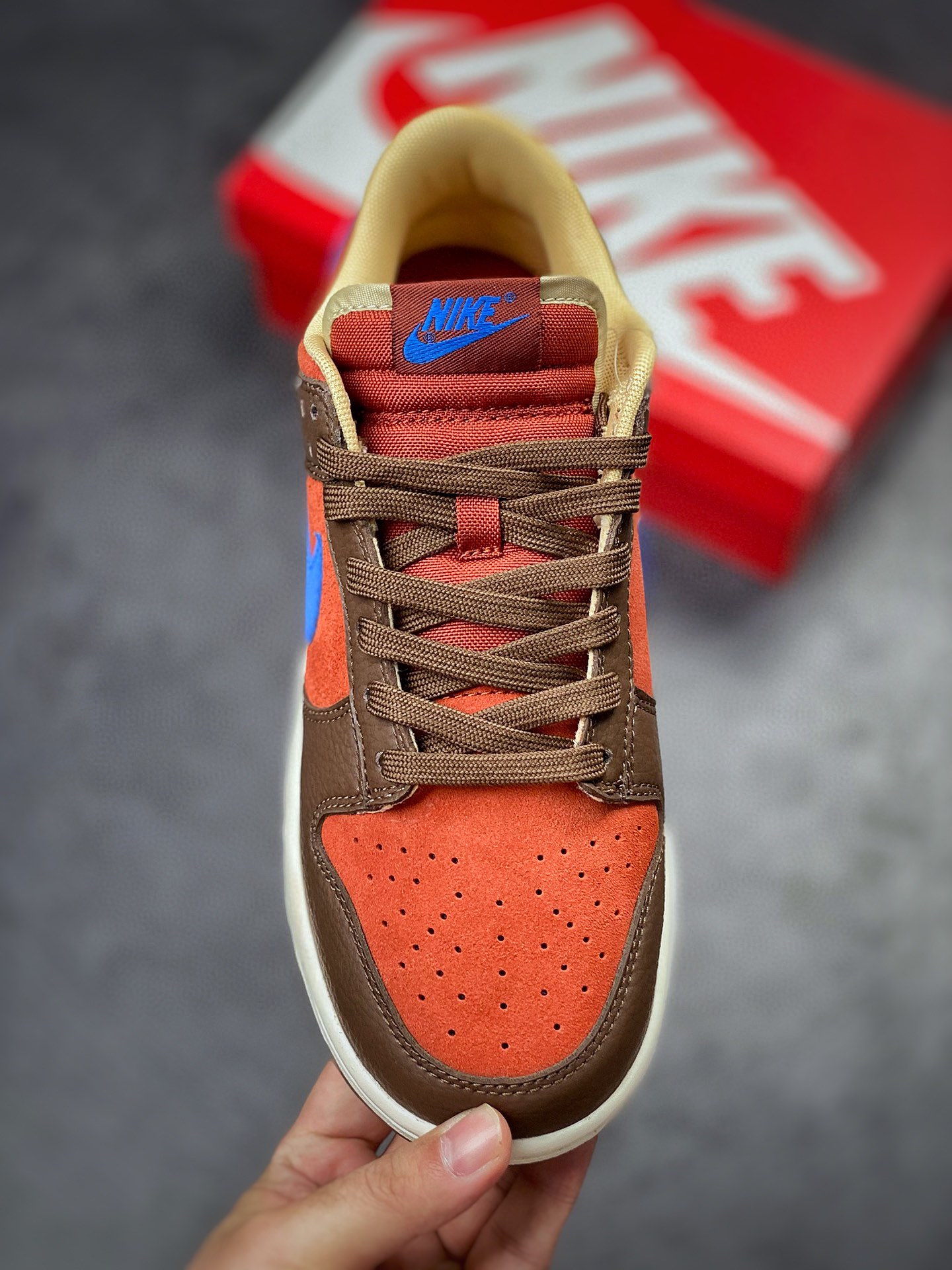 Nike SB Dunk Low ”Mars Stone” Coffee Brown Blue DR9704-200