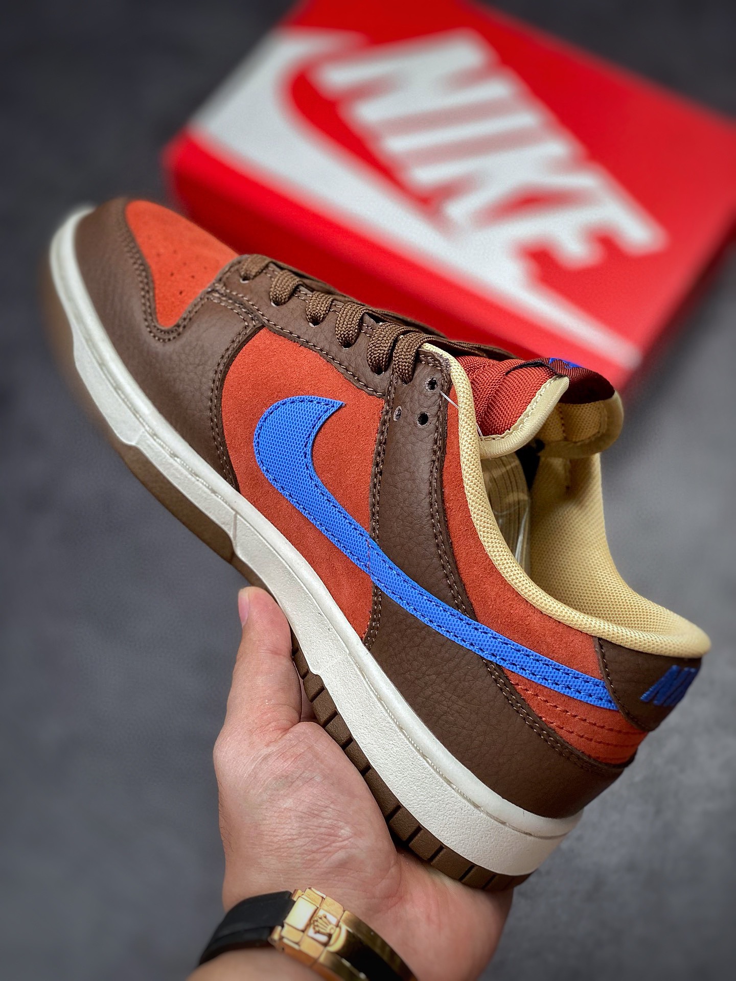 Nike SB Dunk Low ”Mars Stone” Coffee Brown Blue DR9704-200