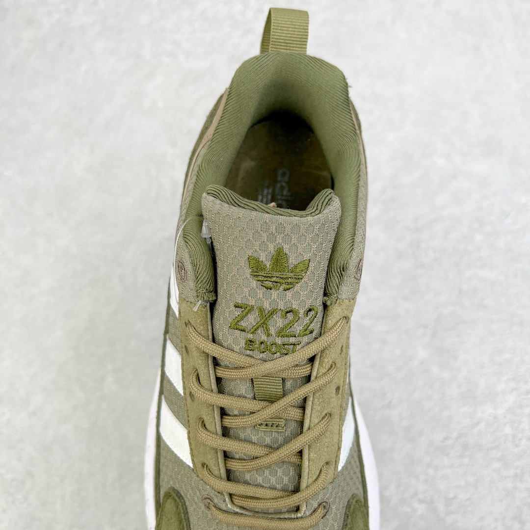 图片[5]-零售💰200 ＃福利特价‼AD Originals ZX2022 Boost 系列低帮缓震复古老爹风休闲运动慢跑鞋 ZX系列 以创新为核 不断探索美感、脚感 致力于助你活动自如 以这款ZX 22 BOOST经典鞋为例 EVA中底脚感舒适 迈步轻松 网眼鞋面和鞋带风格抢眼 部分采用再生材料 来自边角余料和消费后废旧衣物等废弃物 旨在减少生产原生材料对环境的影响 系带设计 网眼布和绒面革鞋面 织物衬里 EVA 橡胶外底 部分鞋面采用再生材料打造 尺码：36 36⅔ 37⅓ 38 38⅔ 39⅓ 40 40⅔ 41⅓ 42 42⅔ 43⅓ 44 45  编码：Cby2936000-运动鞋