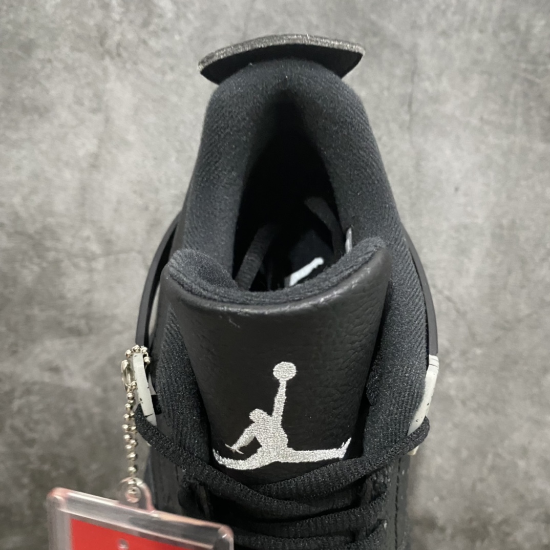 图片[8]-外贸纯原Air Jordan AJ4奥利奥2015版 老款荔枝皮奥利奥 314254-003 整鞋身使用超软摔纹荔枝皮 质感十足 老牌AJ4大厂出品 鞋型到位 细节可圈可点无可挑剔 尺码：40-47.5-选品中心