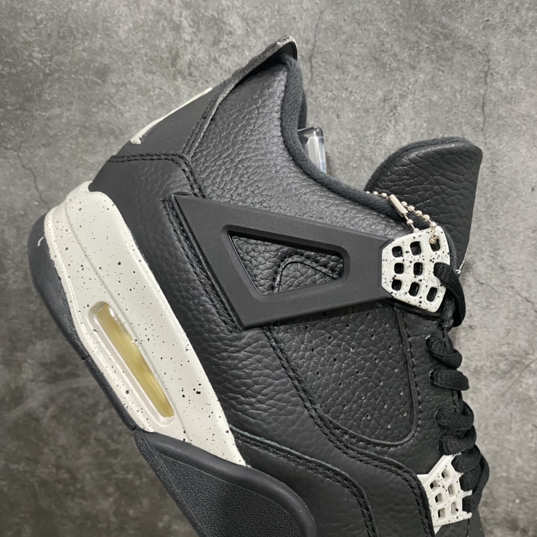 图片[7]-外贸纯原Air Jordan AJ4奥利奥2015版 老款荔枝皮奥利奥 314254-003 整鞋身使用超软摔纹荔枝皮 质感十足 老牌AJ4大厂出品 鞋型到位 细节可圈可点无可挑剔 尺码：40-47.5-选品中心