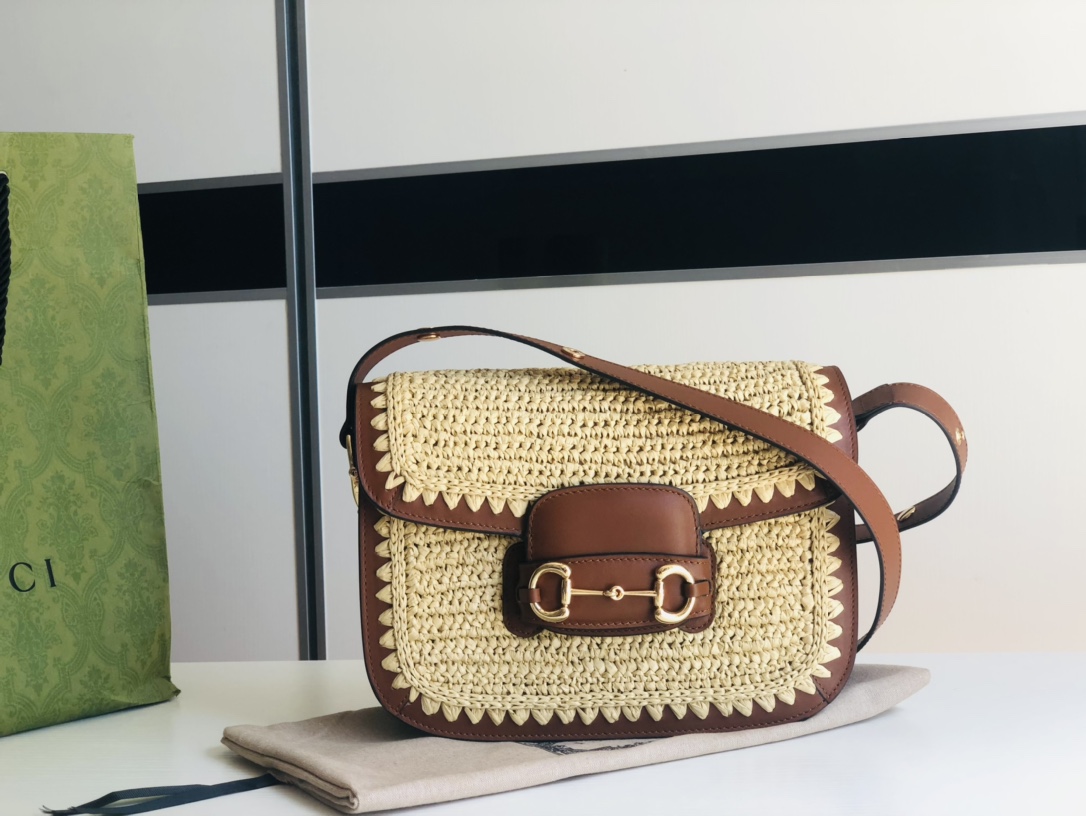 Gucci niche limited edition 1955 saddle buckle bag