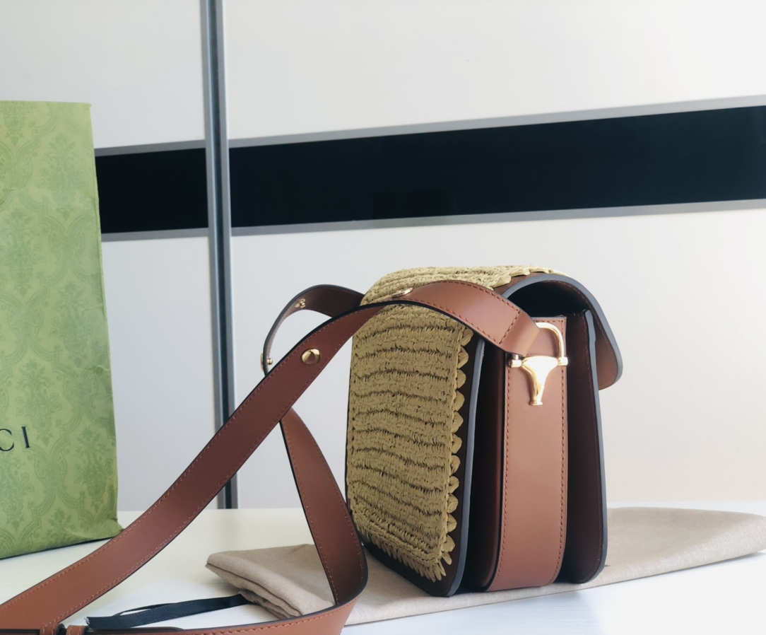 Gucci niche limited edition 1955 saddle buckle bag