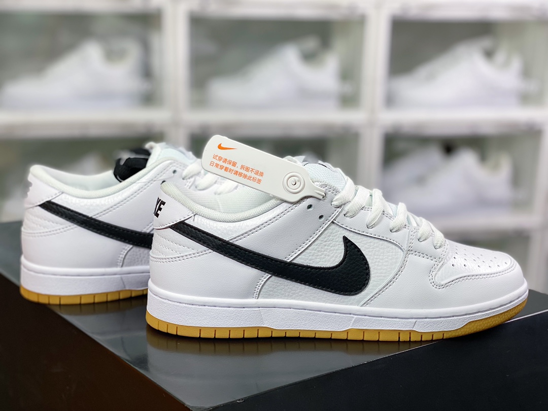 SB Dunk Low Pro ”Orange Label White” dunk series CD2563-100