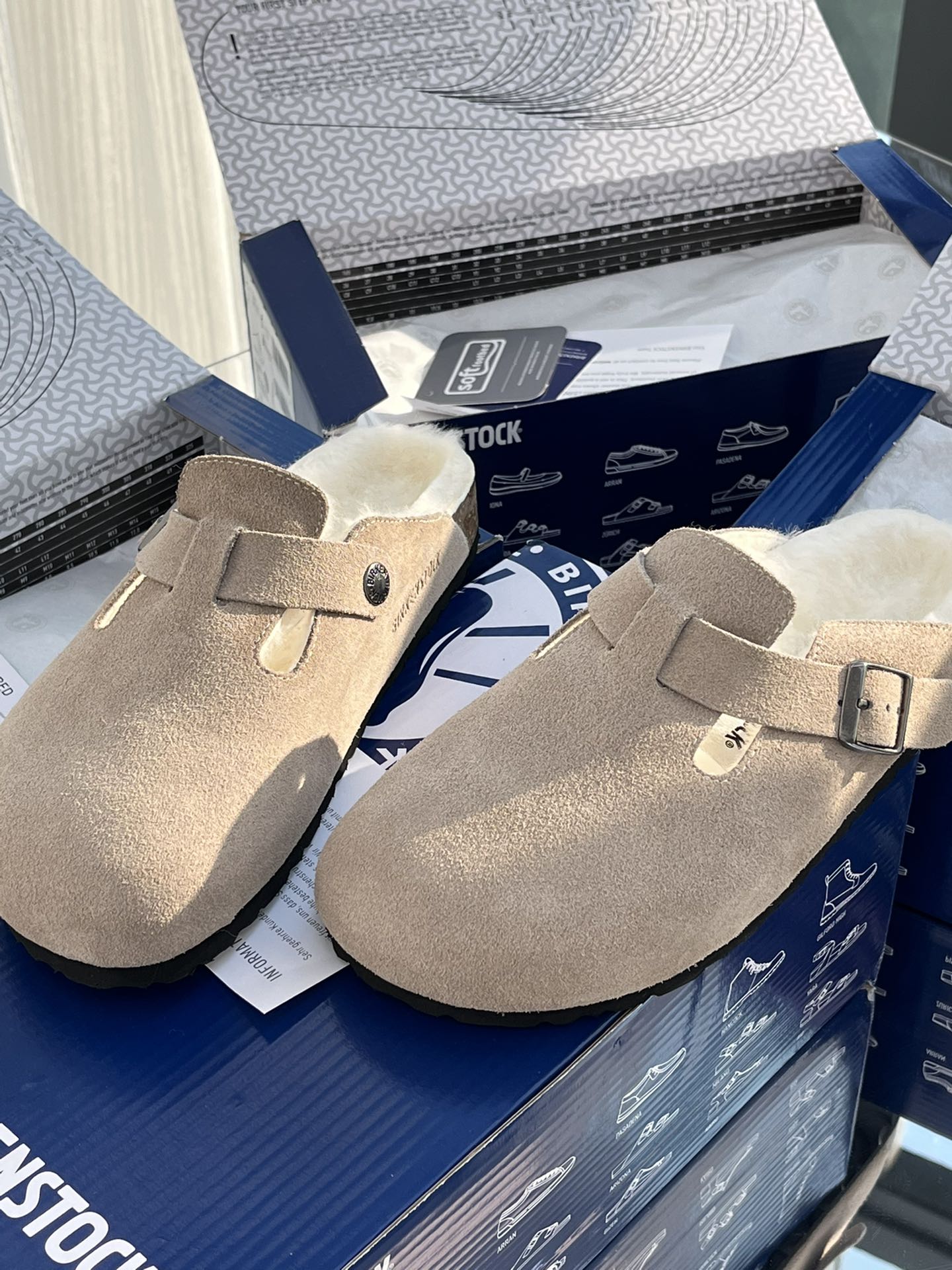 Fashionable Birkenstock Slippers for Comfortable Winter Style – Small Ashes - 图片 4