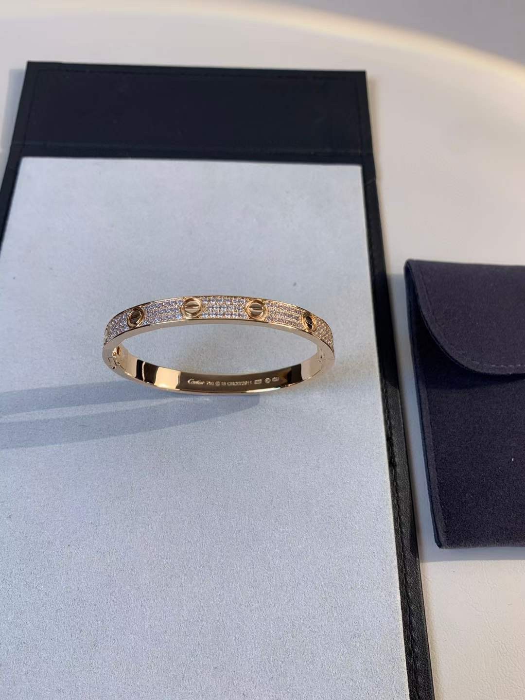 Cartier Cartier宽版 满星天手镯 CNC 版