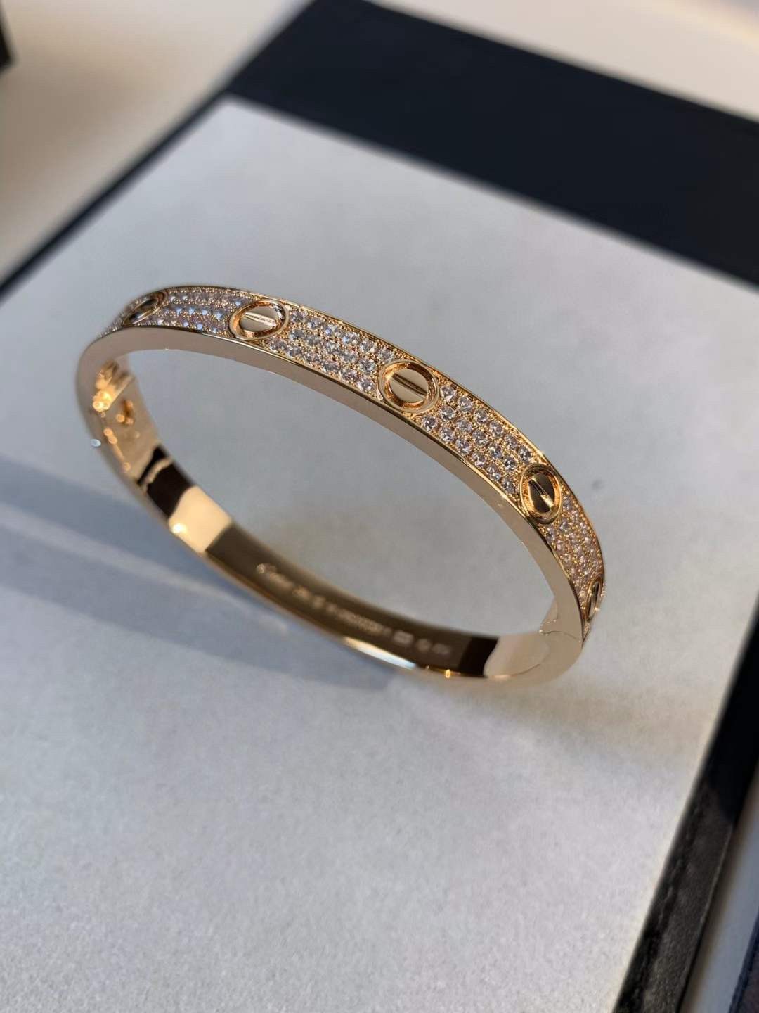 Cartier Cartier宽版 满星天手镯 CNC 版