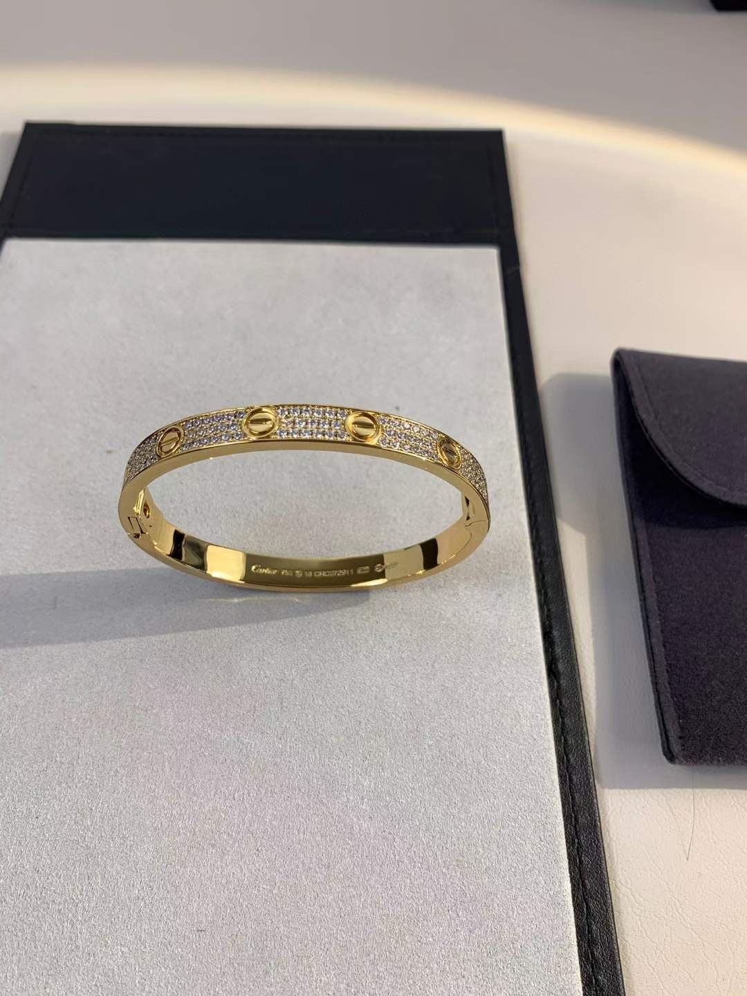 Cartier Cartier宽版 满星天手镯 CNC 版
