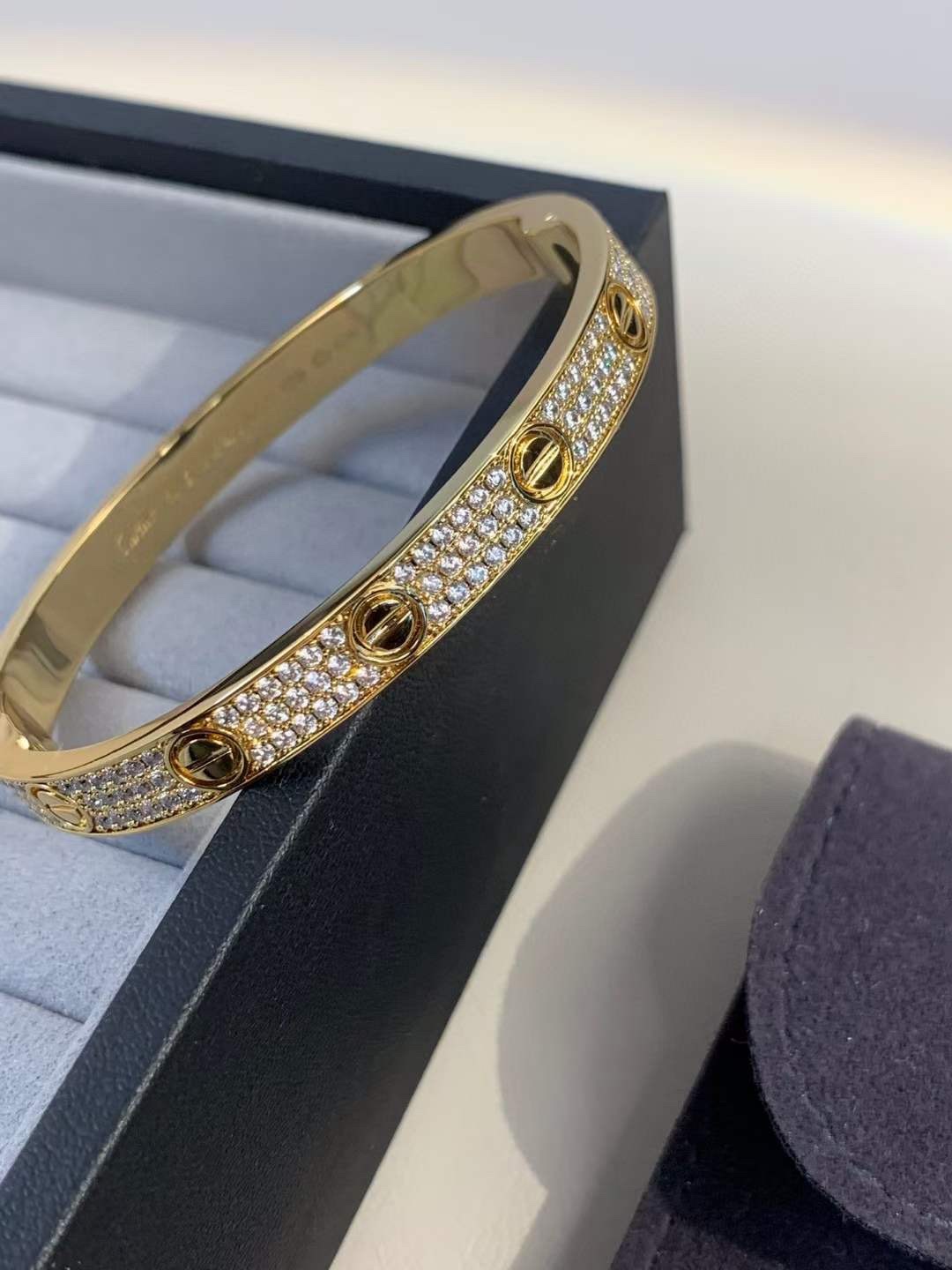 Cartier Cartier宽版 满星天手镯 CNC 版