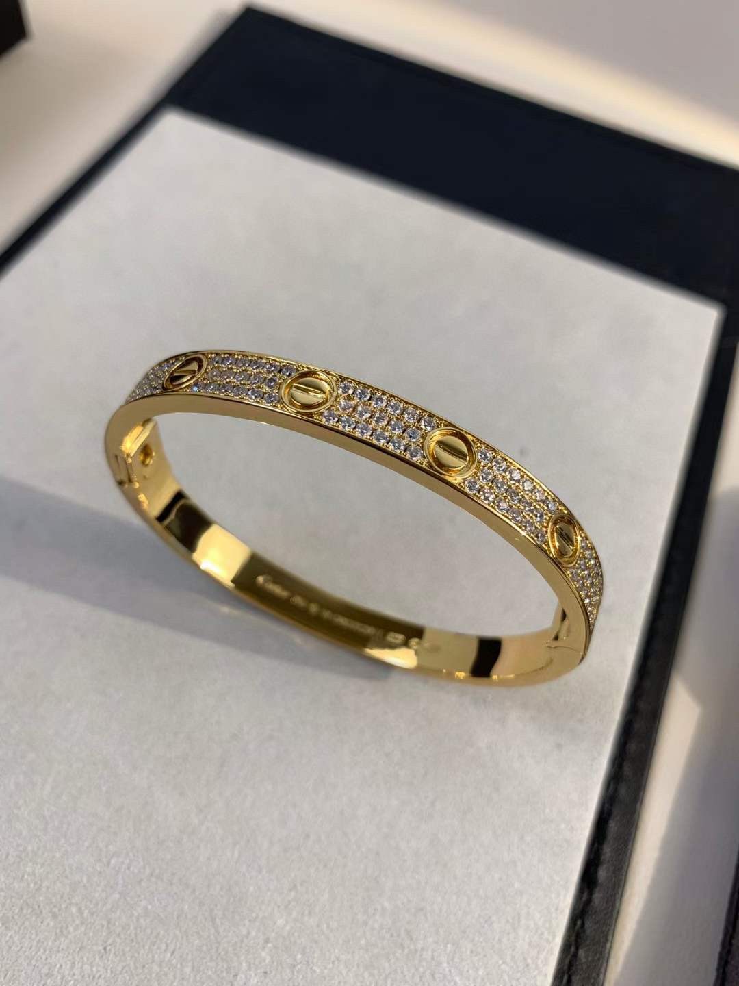 Cartier Cartier宽版 满星天手镯 CNC 版