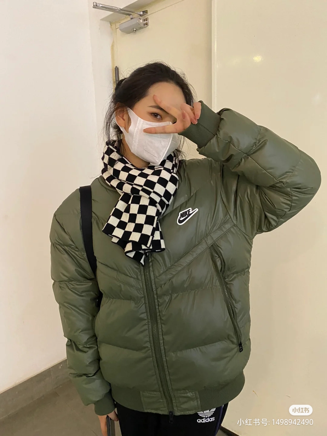 280 耐克立领羽绒棉服 NIKE耐克冬季飞行员立领棒球接羽绒棉服对色高版本