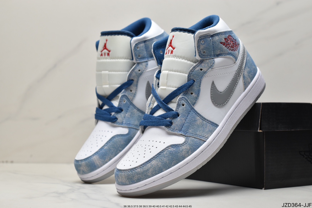 140 乔丹Air Jordan 1 Mid”Invert” ZAJ1乔丹一代中帮DN3706-401