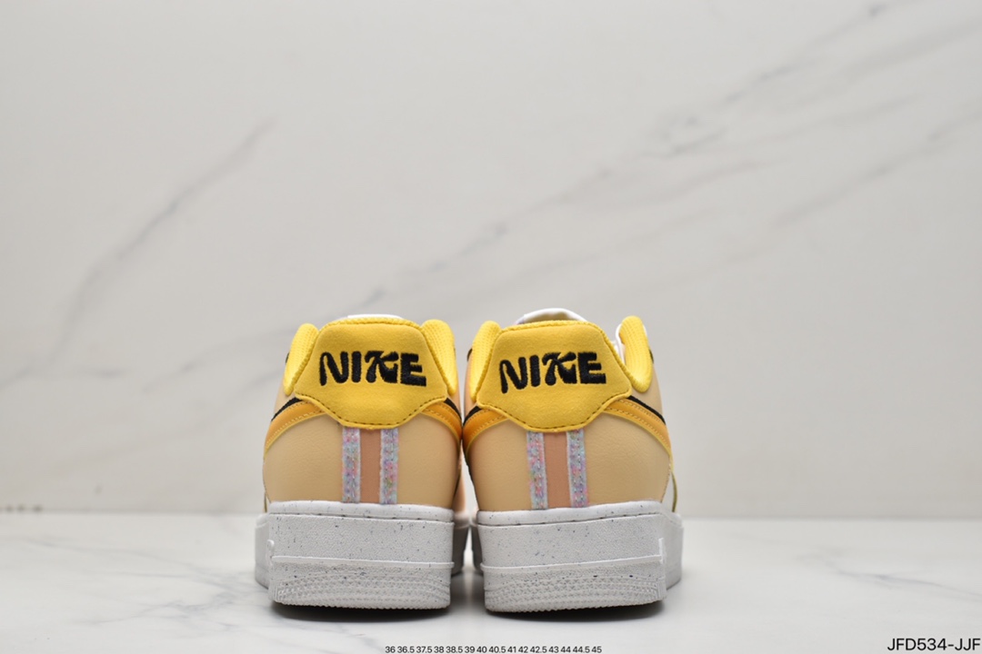 170 Nike Air Force 1 Low 07 LV8 EMB “82 Double Swoosh Yellow“ 黄白黑DX6065-171