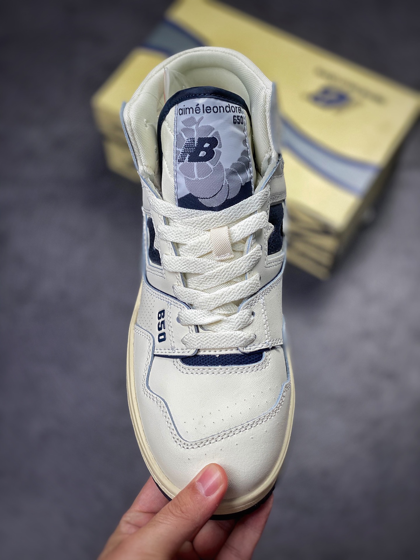 ALD x New Balance 650 White Navy BB650RD1