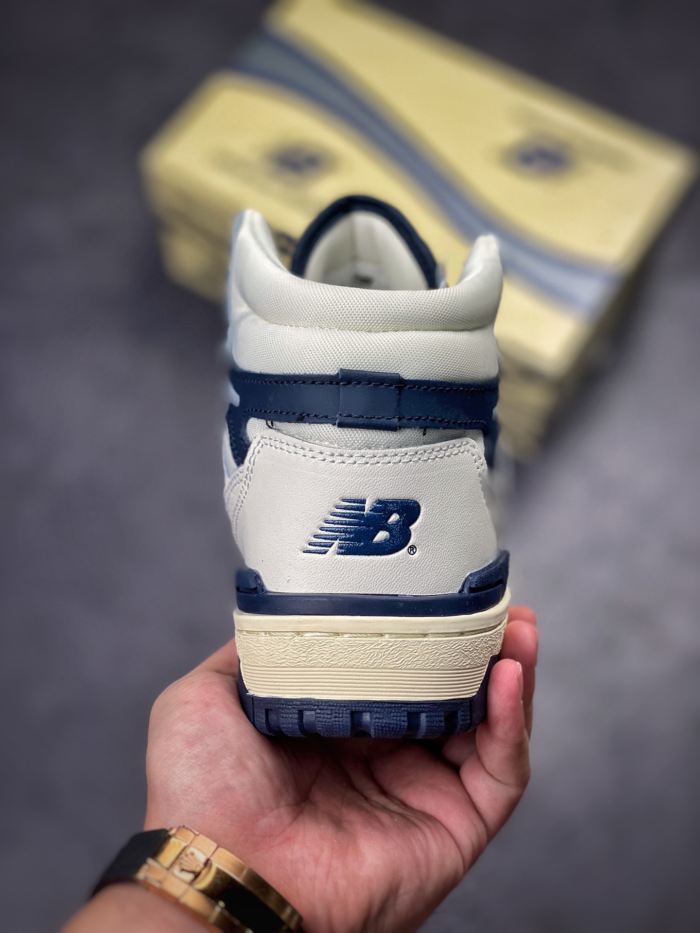 ALD x New Balance 650 White Navy BB650RD1