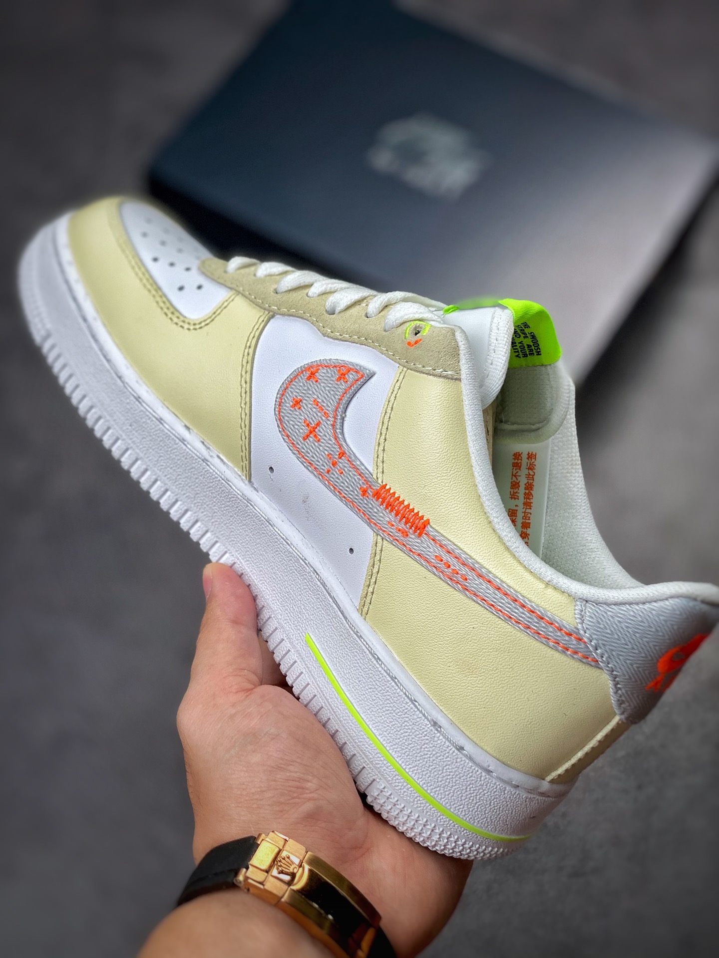 190 Nike Air Force 1 Low 07 Just Do It 白棕 FB1852-111