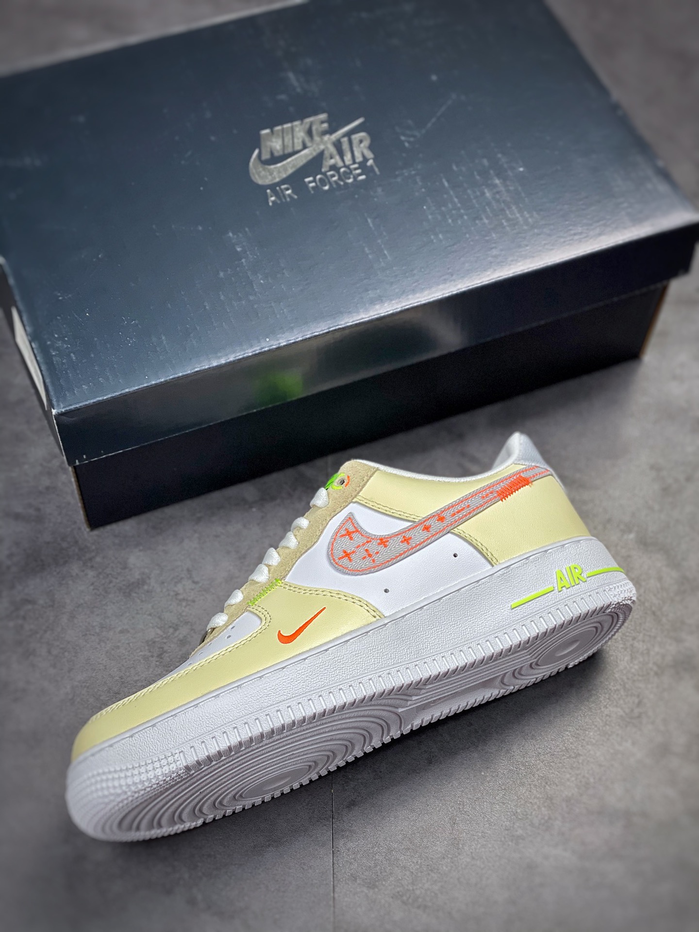 190 Nike Air Force 1 Low 07 Just Do It 白棕 FB1852-111