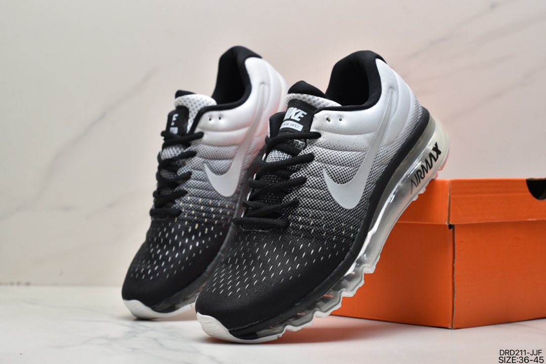 NK Air Max 2017 mesh full palm air cushion casual sports all-match jogging shoes