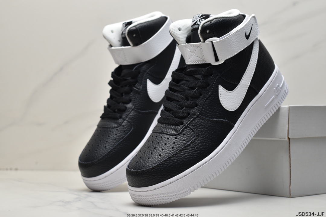200 Nike Air Force 1 空军一号  “深灰黄标”空军休闲板鞋315121-049