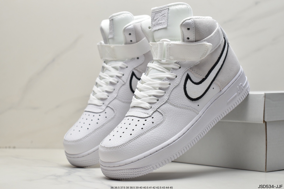 200 Nike Air Force 1 空军一号  “深灰黄标”空军休闲板鞋315121-049
